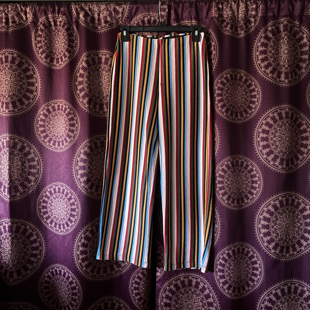 Urban Outfitters Multicolor Striped Knit Skirt